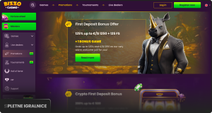 Bizzo Casino promocije