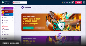 Safe Casino promocije